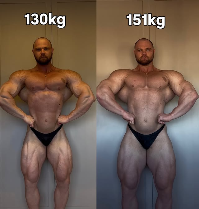 Off-season: de 130kg a 151kg