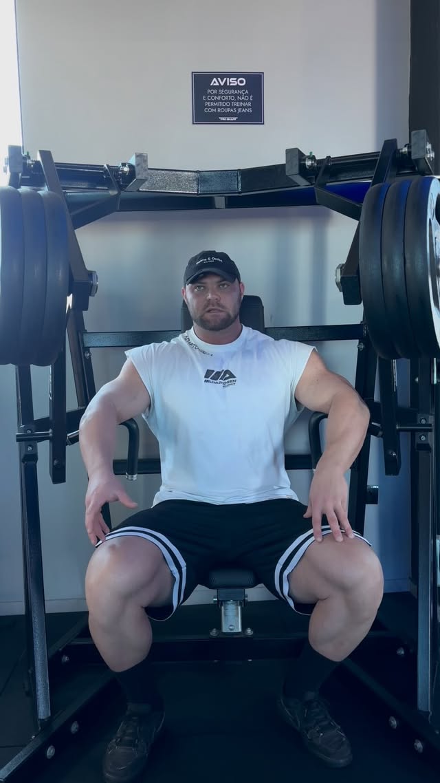 Jonathan Oechsler treinando